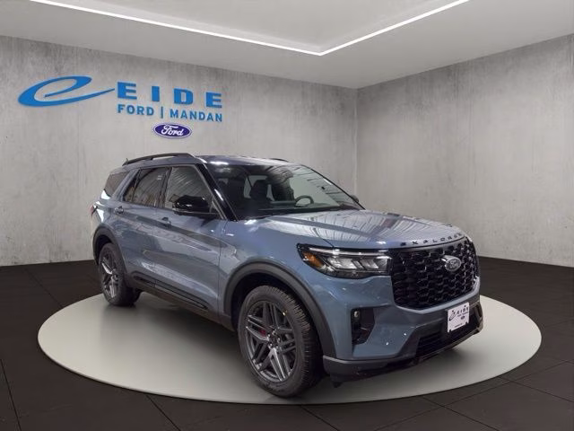 2026 Blue Ford Explorer ST-Line 4X4 SUV