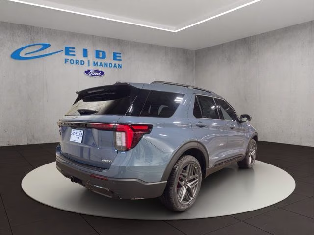 2026 Blue Ford Explorer ST-Line 4X4 SUV