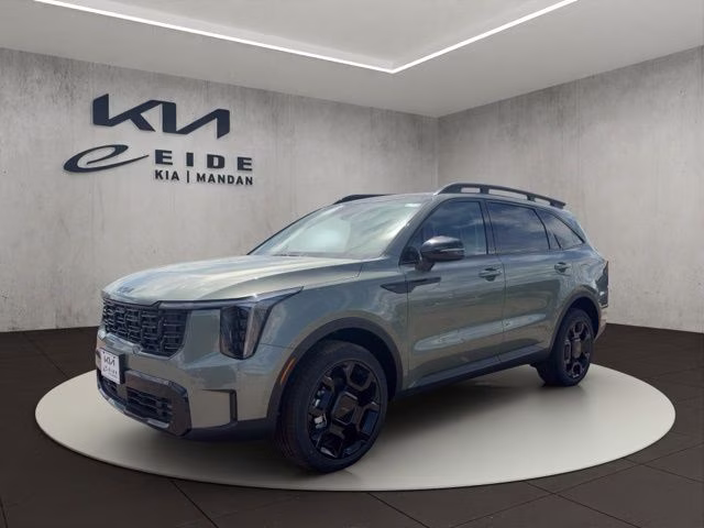2026 Jungle Green Kia Sorento X-Line EX AWD SUV