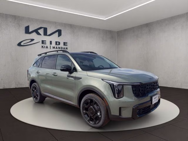 2026 Jungle Green Kia Sorento X-Line EX AWD SUV