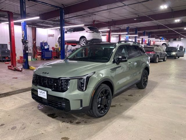 2026 Jungle Green Kia Sorento X-Line EX AWD SUV