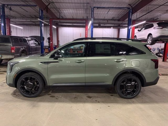 2026 Jungle Green Kia Sorento X-Line EX AWD SUV