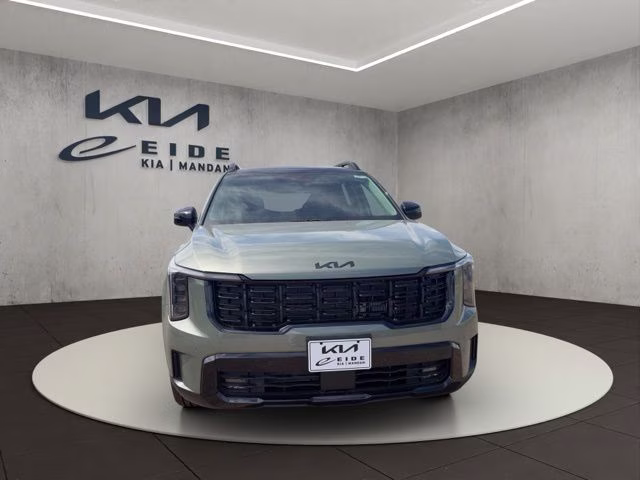 2026 Jungle Green Kia Sorento X-Line EX AWD SUV