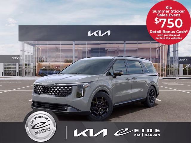 2026 Ceramic Silver Kia Carnival SX Prestige FWD Van