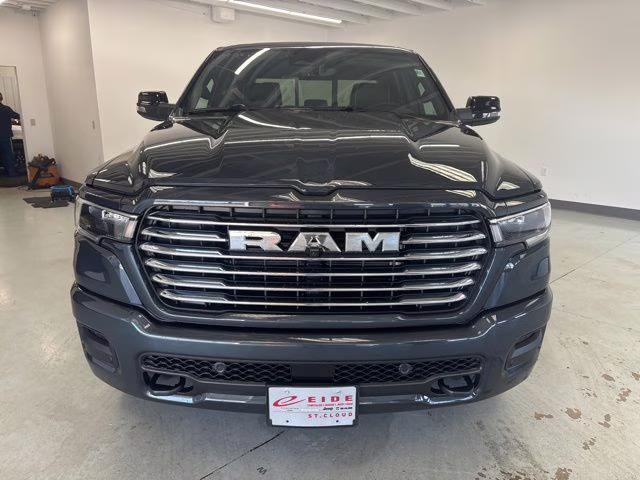 2026 Forged Blue Metallic Ram 1500 Laramie 4X4 Truck
