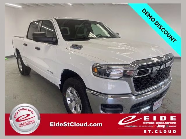 2026 Bright White Clearcoat Ram 1500 Tradesman 4X4 Truck