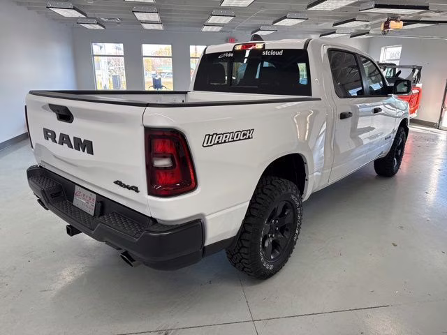 2026 Bright White Clearcoat Ram 1500 Warlock 4X4 Truck