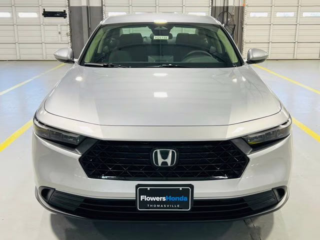2026 Solar Silver Metallic Honda Accord LX FWD Sedan