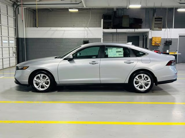 2026 Solar Silver Metallic Honda Accord LX FWD Sedan