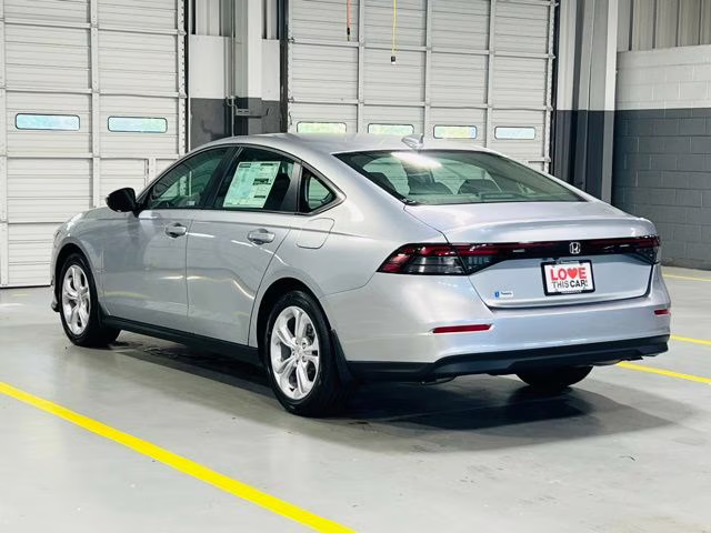2026 Solar Silver Metallic Honda Accord LX FWD Sedan