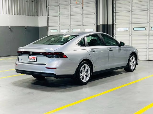 2026 Solar Silver Metallic Honda Accord LX FWD Sedan