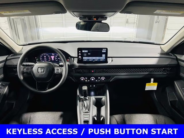 2026 Solar Silver Metallic Honda Accord LX FWD Sedan