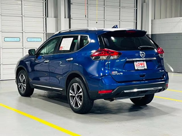 2018 Caspian Blue Nissan Rogue SL AWD SUV