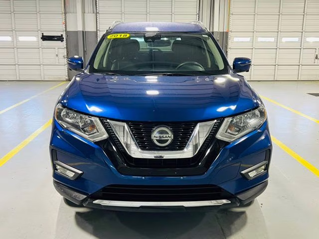 2018 Caspian Blue Nissan Rogue SL AWD SUV