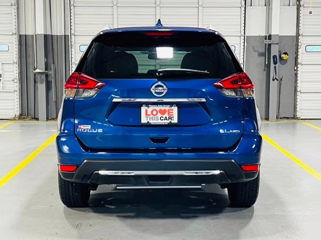 2018 Caspian Blue Nissan Rogue SL AWD SUV