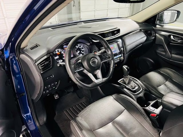 2018 Caspian Blue Nissan Rogue SL AWD SUV