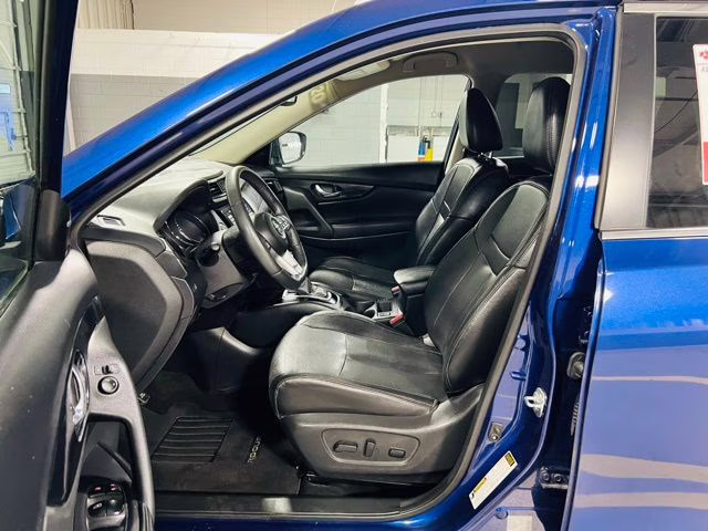 2018 Caspian Blue Nissan Rogue SL AWD SUV