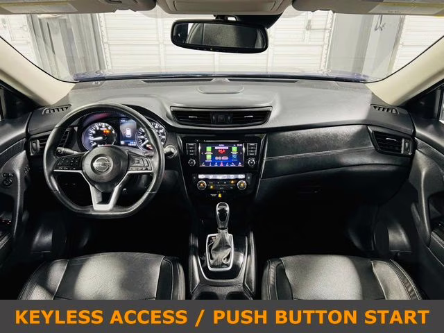 2018 Caspian Blue Nissan Rogue SL AWD SUV
