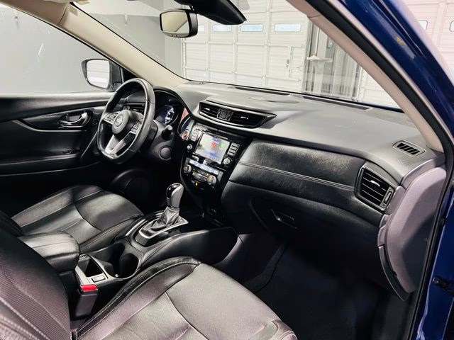 2018 Caspian Blue Nissan Rogue SL AWD SUV