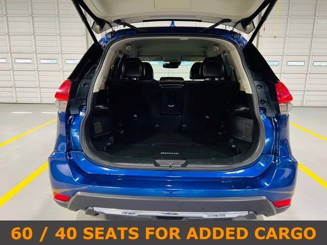 2018 Caspian Blue Nissan Rogue SL AWD SUV