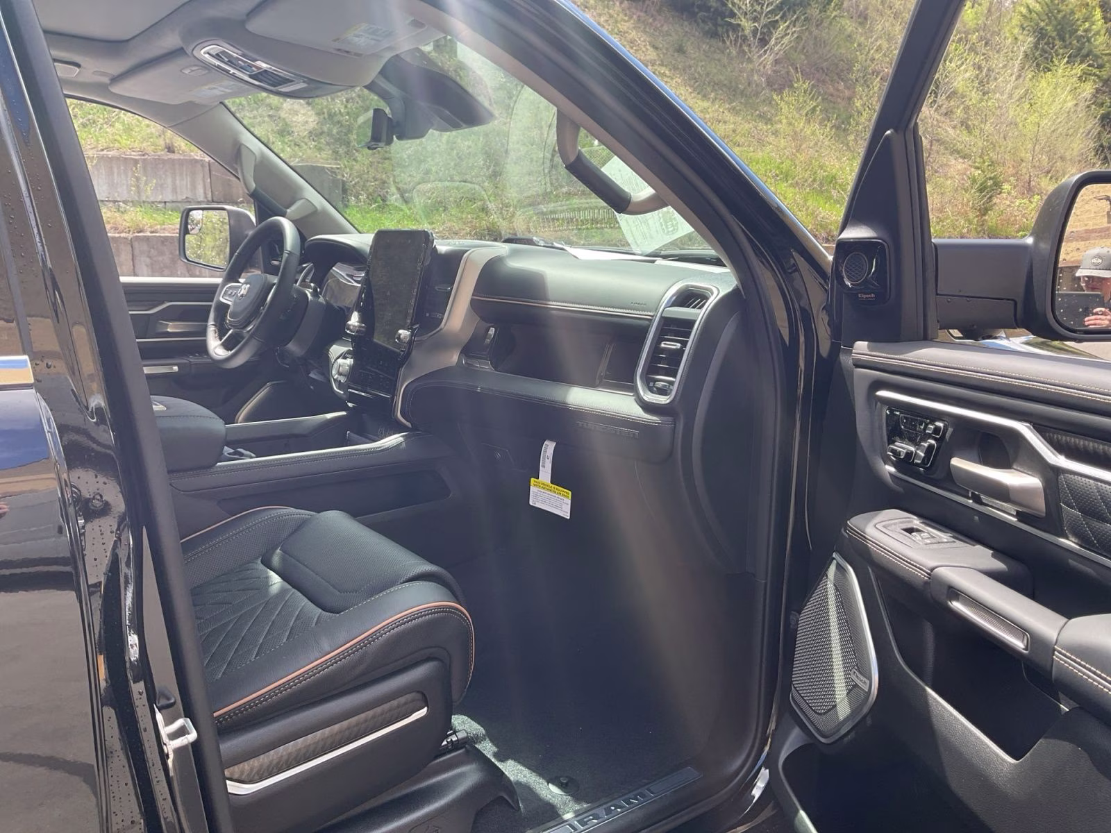 2026 Diamond Black Crystal Pearlcoat Ram 1500 Tungsten 4X4 Truck