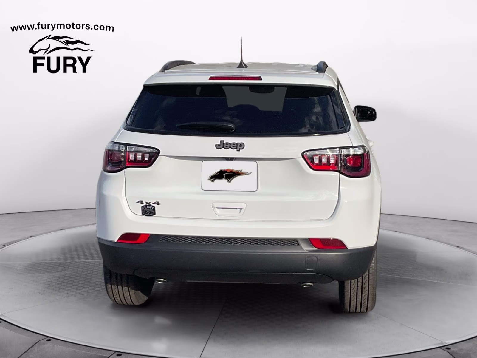 2026 Bright White Clearcoat Jeep Compass Latitude 4X4 SUV