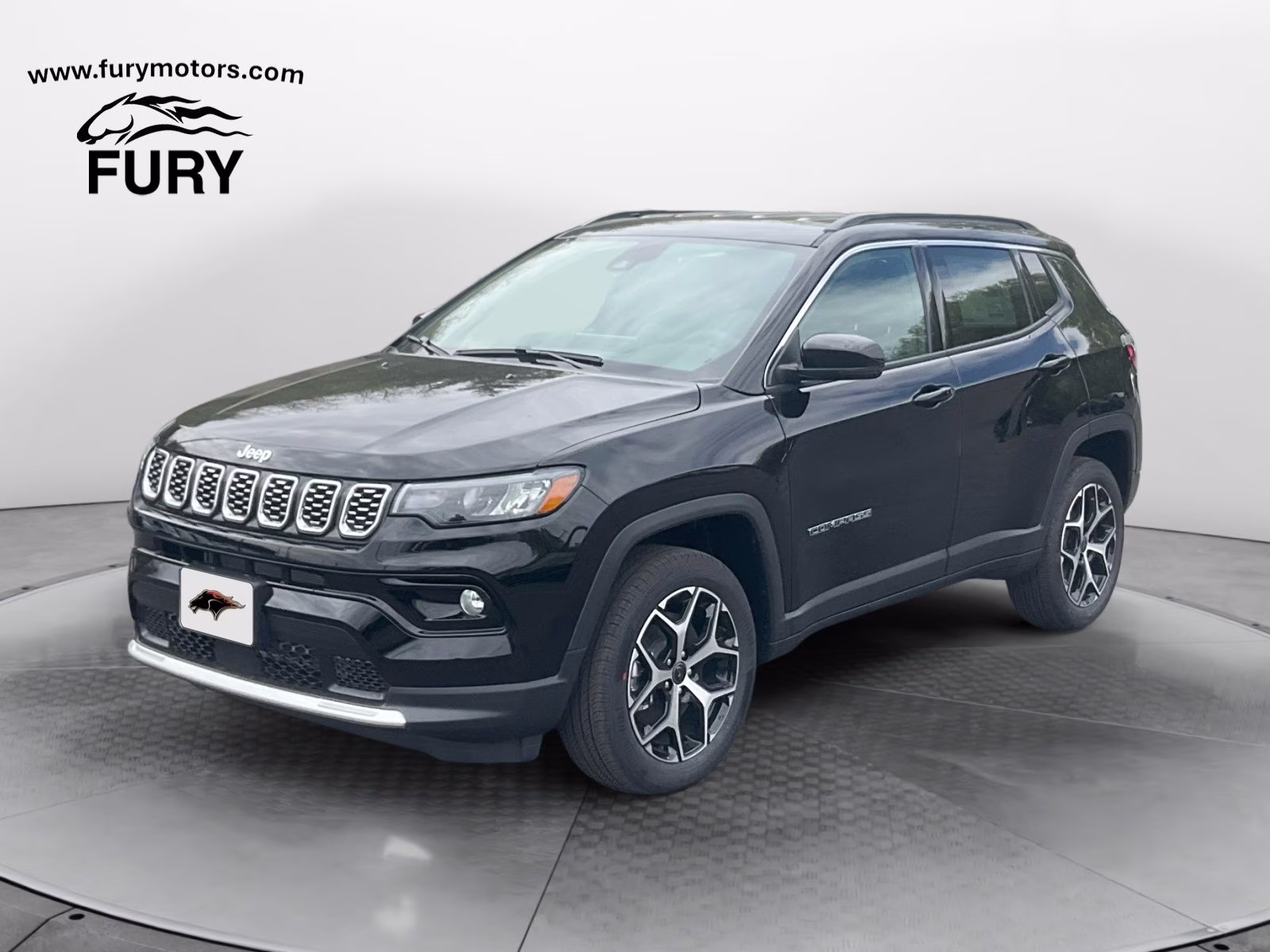 2026 Diamond Black Crystal Pearlcoat Jeep Compass Limited 4X4 SUV