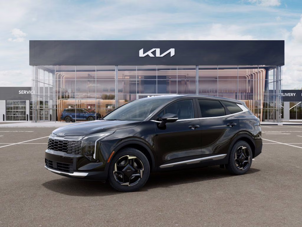 2026 Ebony Black Kia Sportage EX FWD SUV
