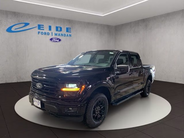 2026 Agate Black Metallic Ford F-150 XLT Black Appearance 4X4 Truck