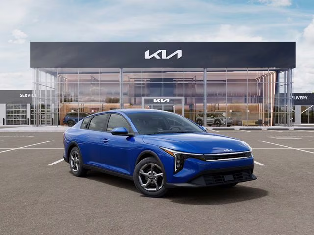 2026 Deep Sea Blue Kia K4 LXS FWD Sedan