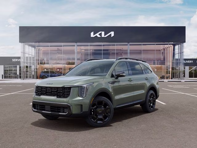 2026 Jungle Green Kia Sorento X-Line EX AWD SUV