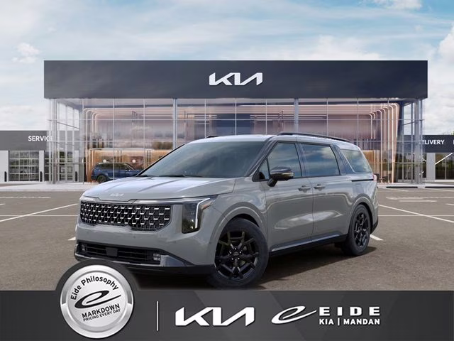 2026 Ceramic Silver Kia Carnival SX Prestige FWD Van