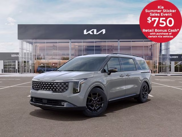 2026 Ceramic Silver Kia Carnival SX Prestige FWD Van