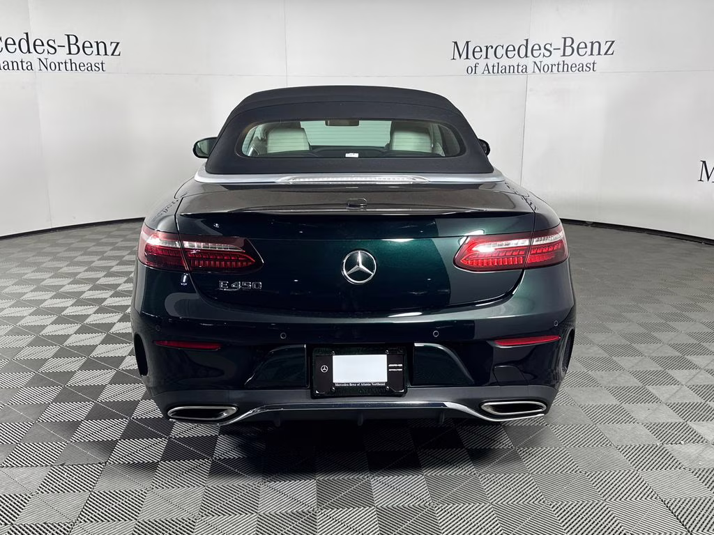 2023 Emerald Green Metallic Mercedes-Benz E-Class E 450 RWD Convertible