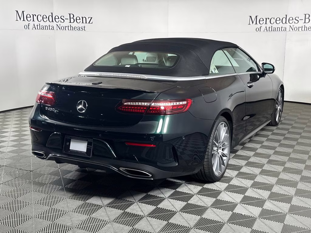 2023 Emerald Green Metallic Mercedes-Benz E-Class E 450 RWD Convertible