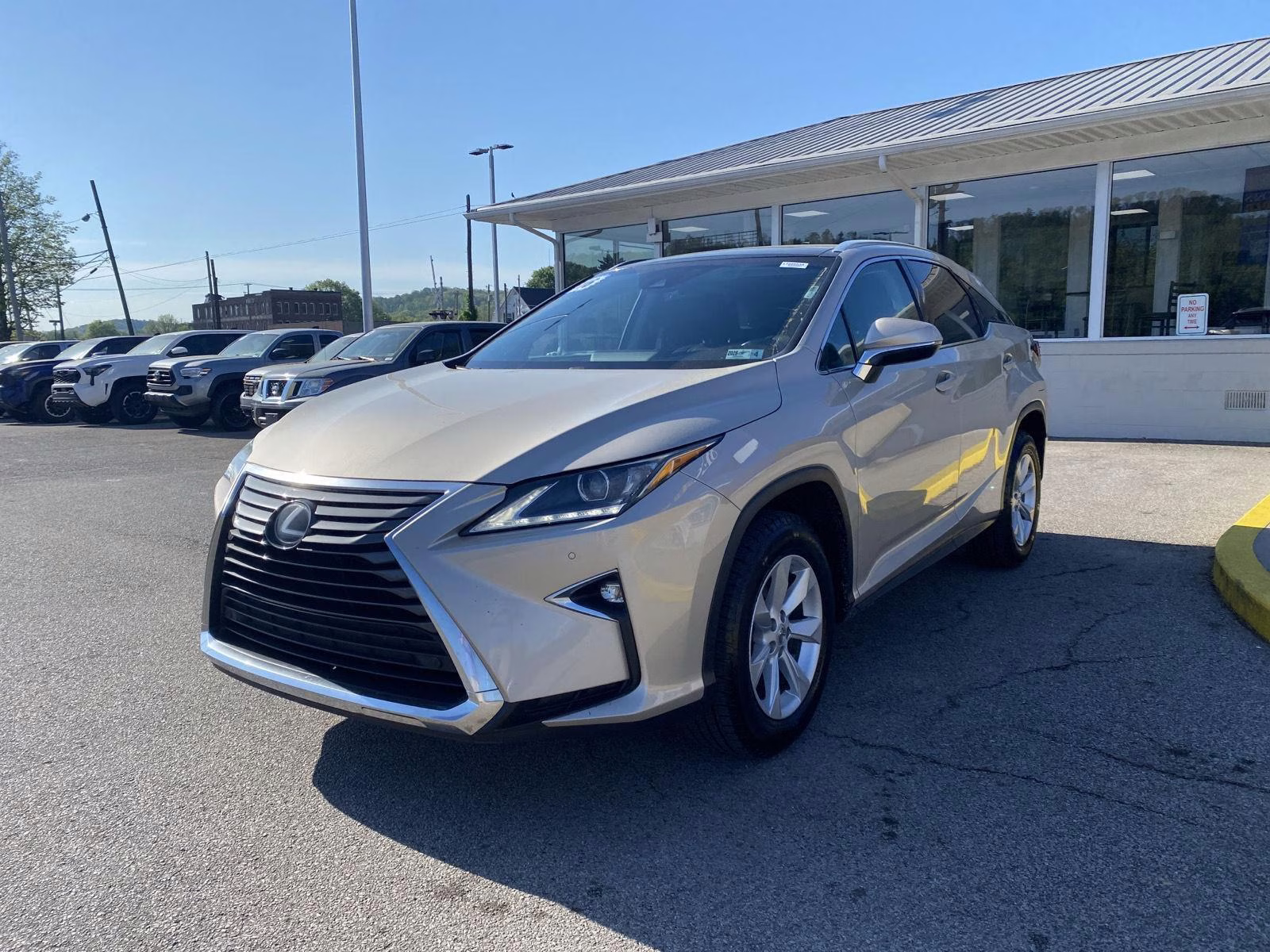 2016 Satin Cashmere Metallic Lexus RX 350 SUV AWD SUV