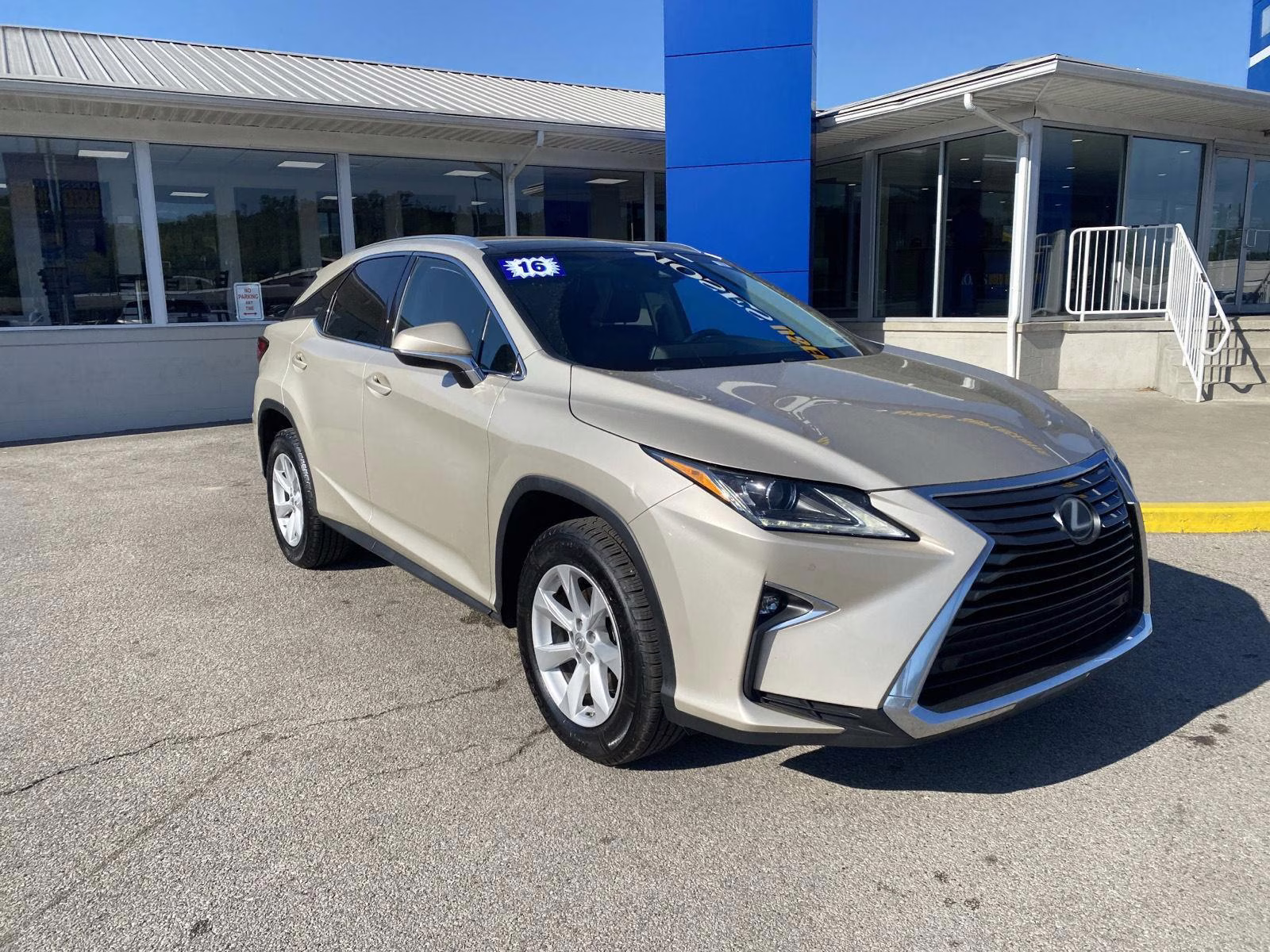 2016 Satin Cashmere Metallic Lexus RX 350 SUV AWD SUV