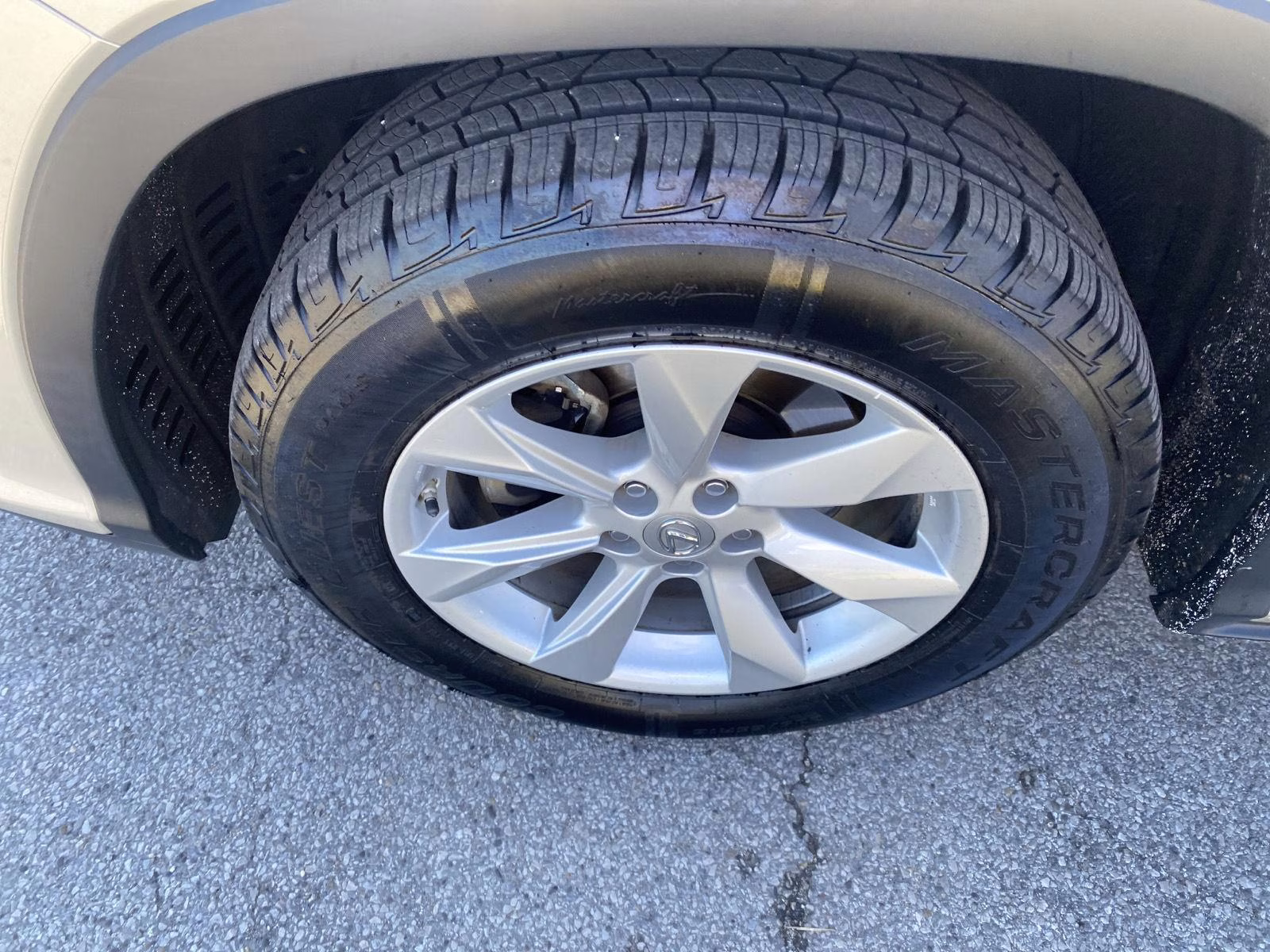 2016 Satin Cashmere Metallic Lexus RX 350 SUV AWD SUV