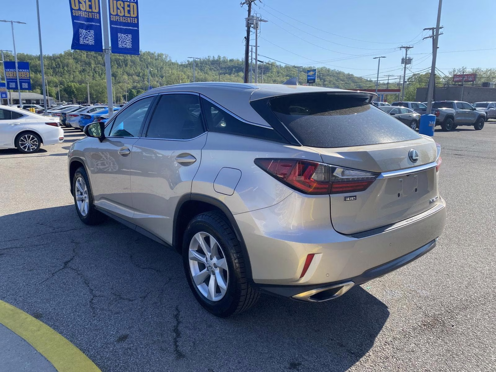 2016 Satin Cashmere Metallic Lexus RX 350 SUV AWD SUV