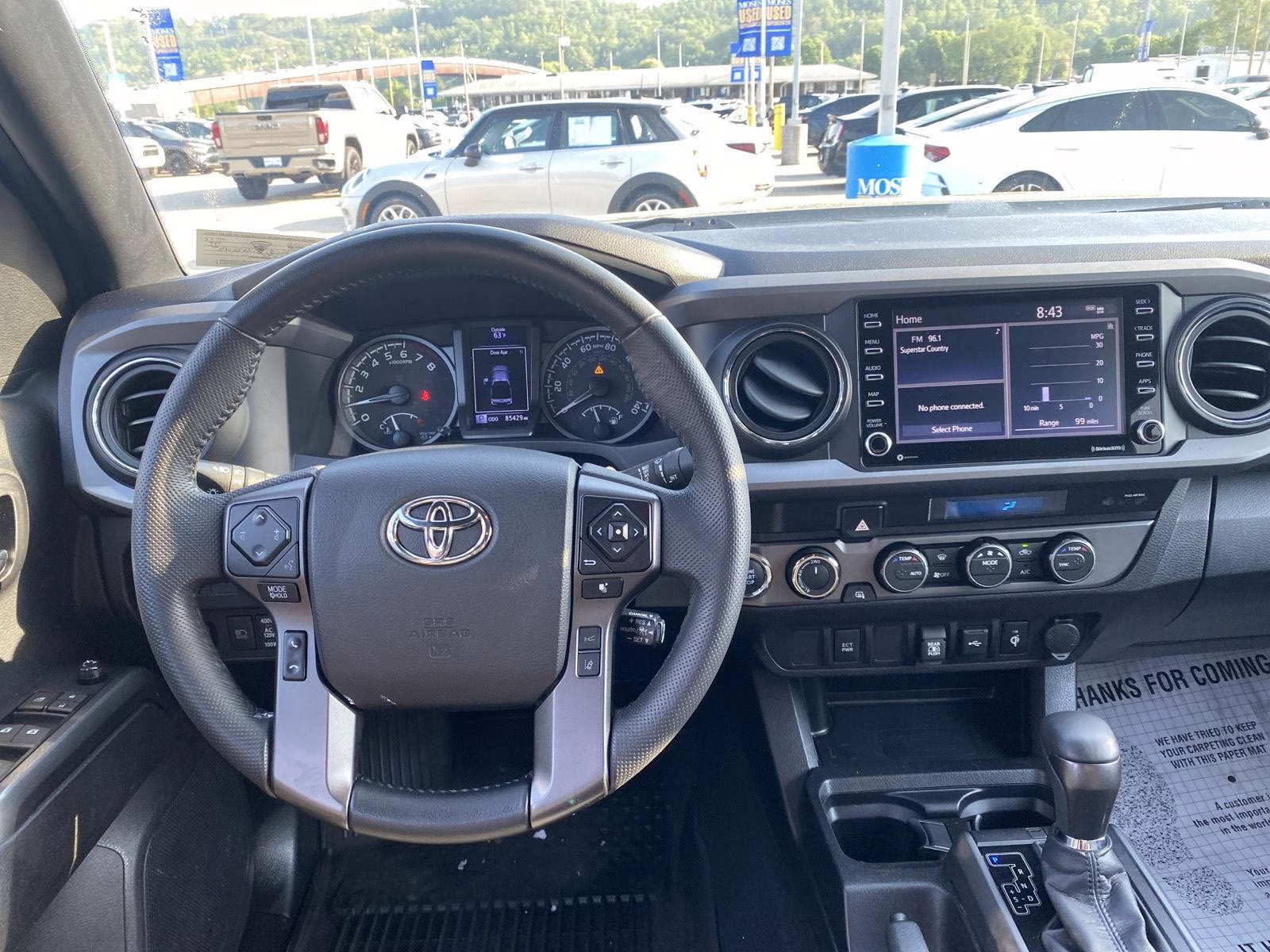 2023 Black Toyota Tacoma TRD Sport 4X4 Truck