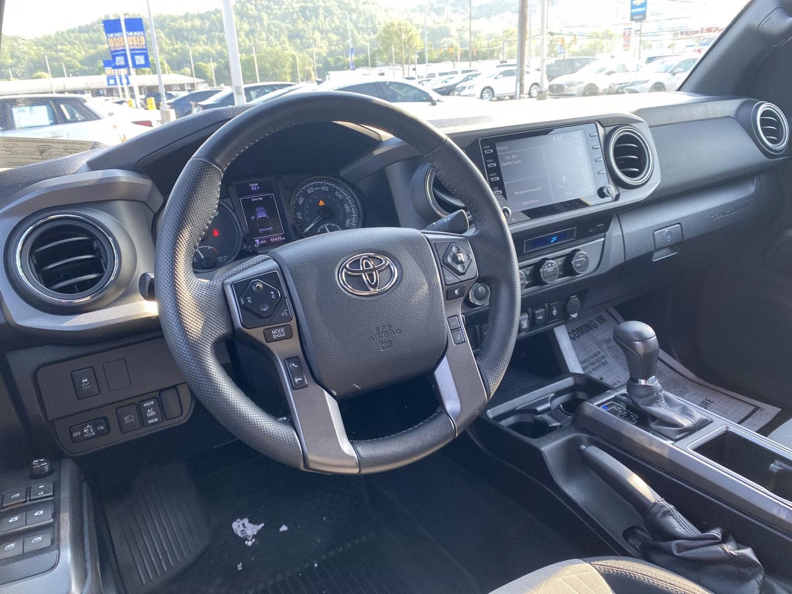 2023 Black Toyota Tacoma TRD Sport 4X4 Truck