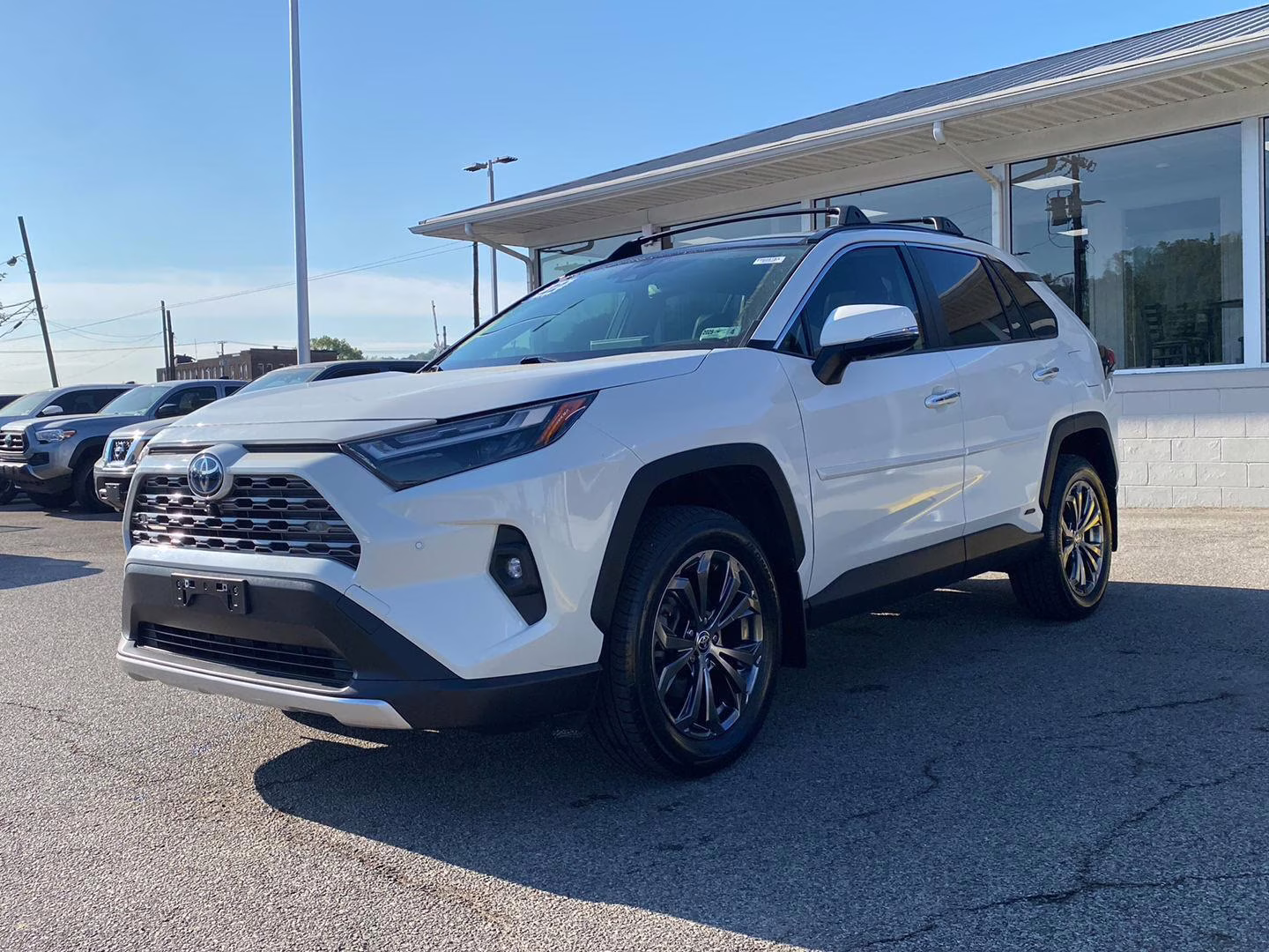 2022 Blizzard Pearl Toyota RAV4 Hybrid Limited AWD SUV