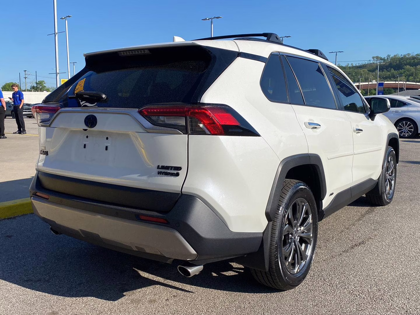 2022 Blizzard Pearl Toyota RAV4 Hybrid Limited AWD SUV
