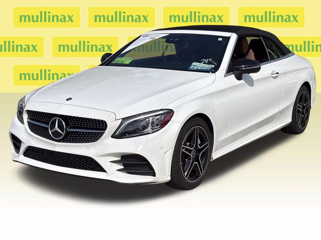 2023 White Mercedes-Benz C-Class C 300 RWD Convertible