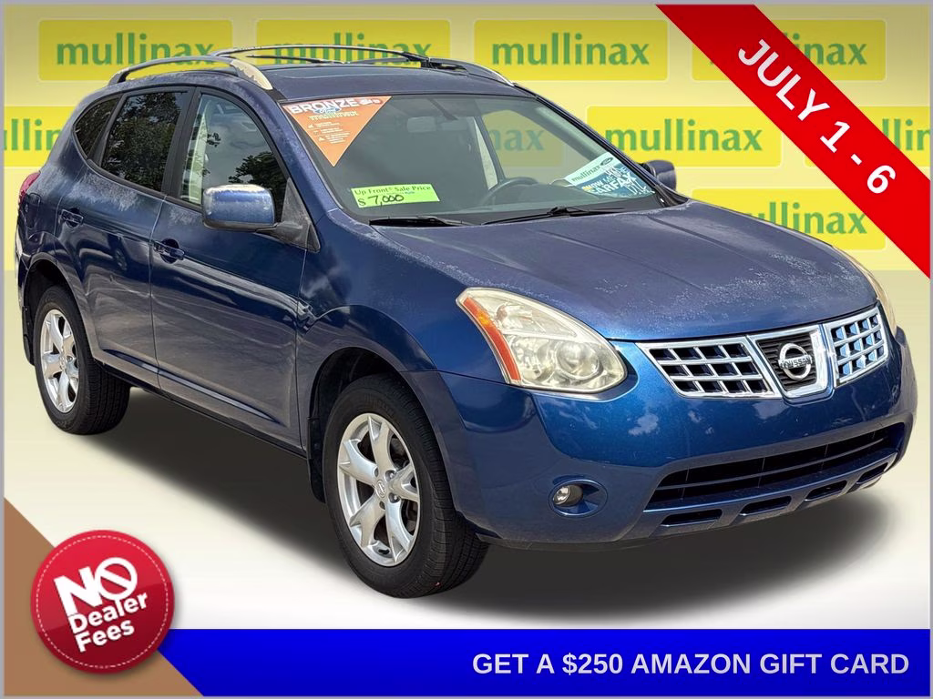 2009 Indigo Blue Metallic Nissan Rogue SL FWD SUV