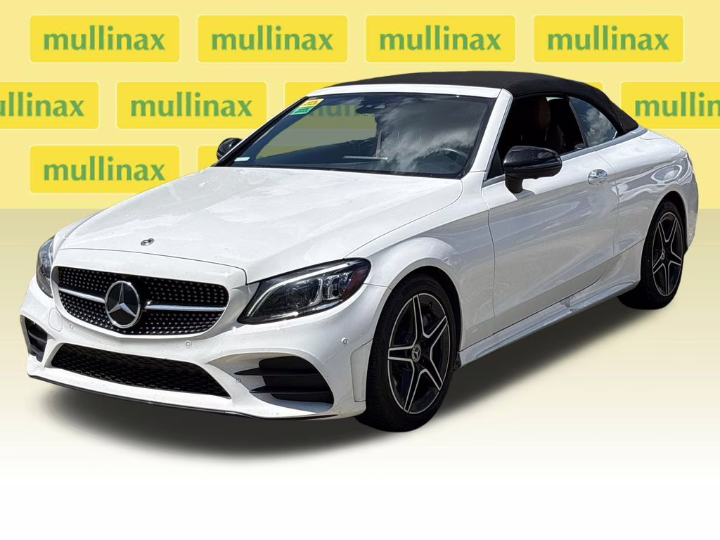 2023 White Mercedes-Benz C-Class C 300 RWD Convertible