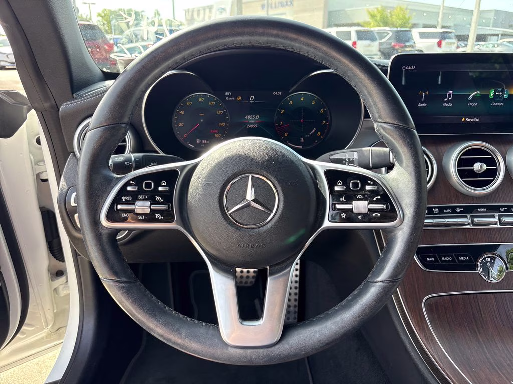 2023 White Mercedes-Benz C-Class C 300 RWD Convertible