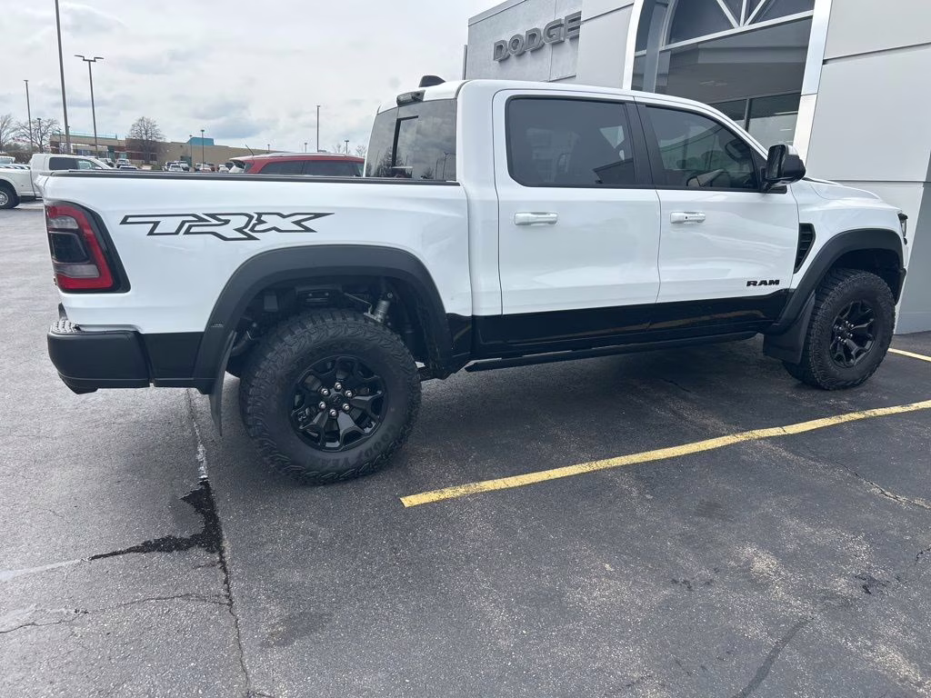 2022 Bright White Clearcoat Ram 1500 TRX 4X4 Truck