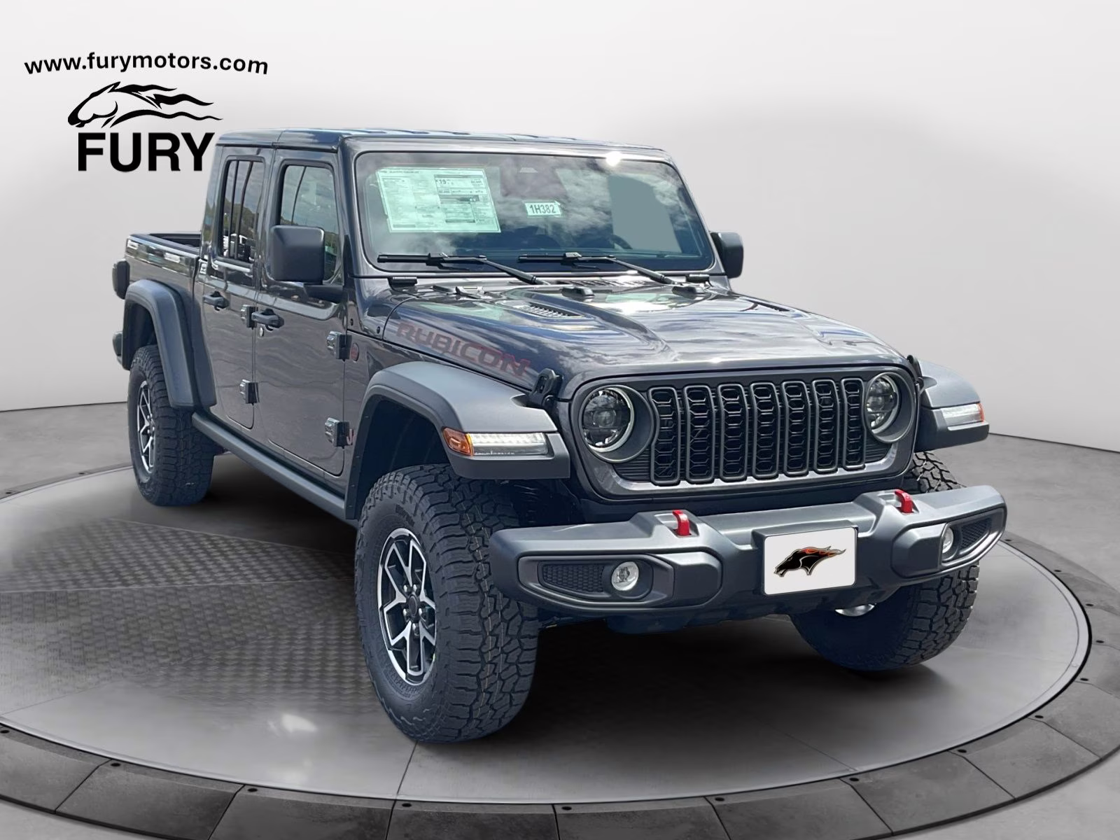 2026 Granite Crystal Metallic Clearcoat Jeep Gladiator Rubicon 4X4 Truck
