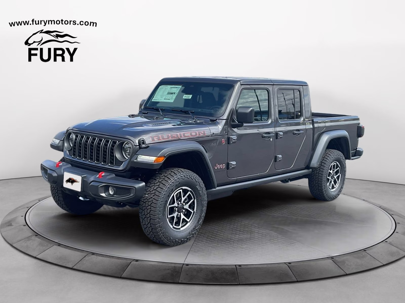 2026 Granite Crystal Metallic Clearcoat Jeep Gladiator Rubicon 4X4 Truck